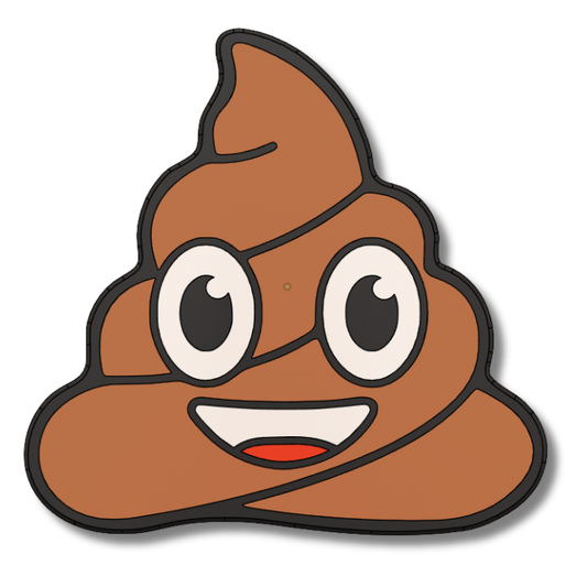 Poop Emoji Trailer Hitch Cover