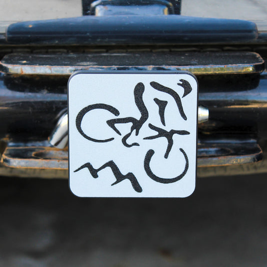 Mountain Bike Trailer Hitch Cover