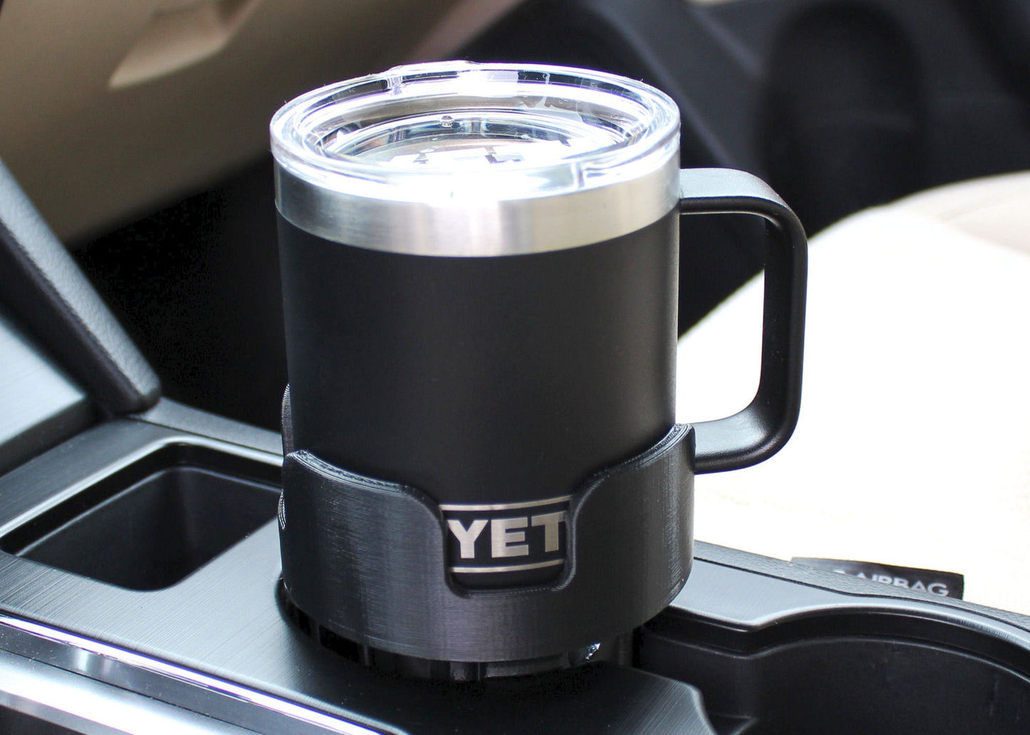 Mug Buddy - Car Cup Holder System, Fits Yeti 10, 14, or 24 oz Oversize Rambler Mugs