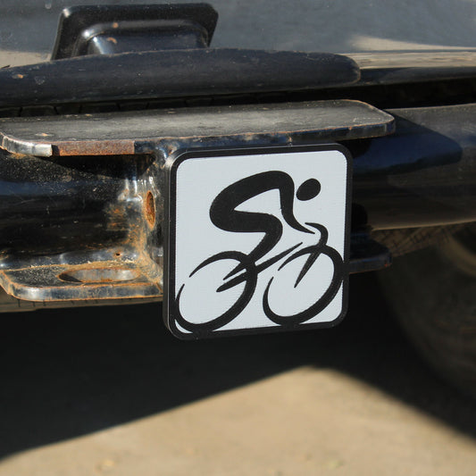 Road Bike Racing Trailer Hitch Cover