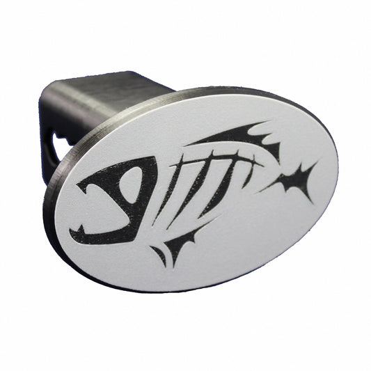 Skeleton Fish | Trailer Hitch Receiver Cover