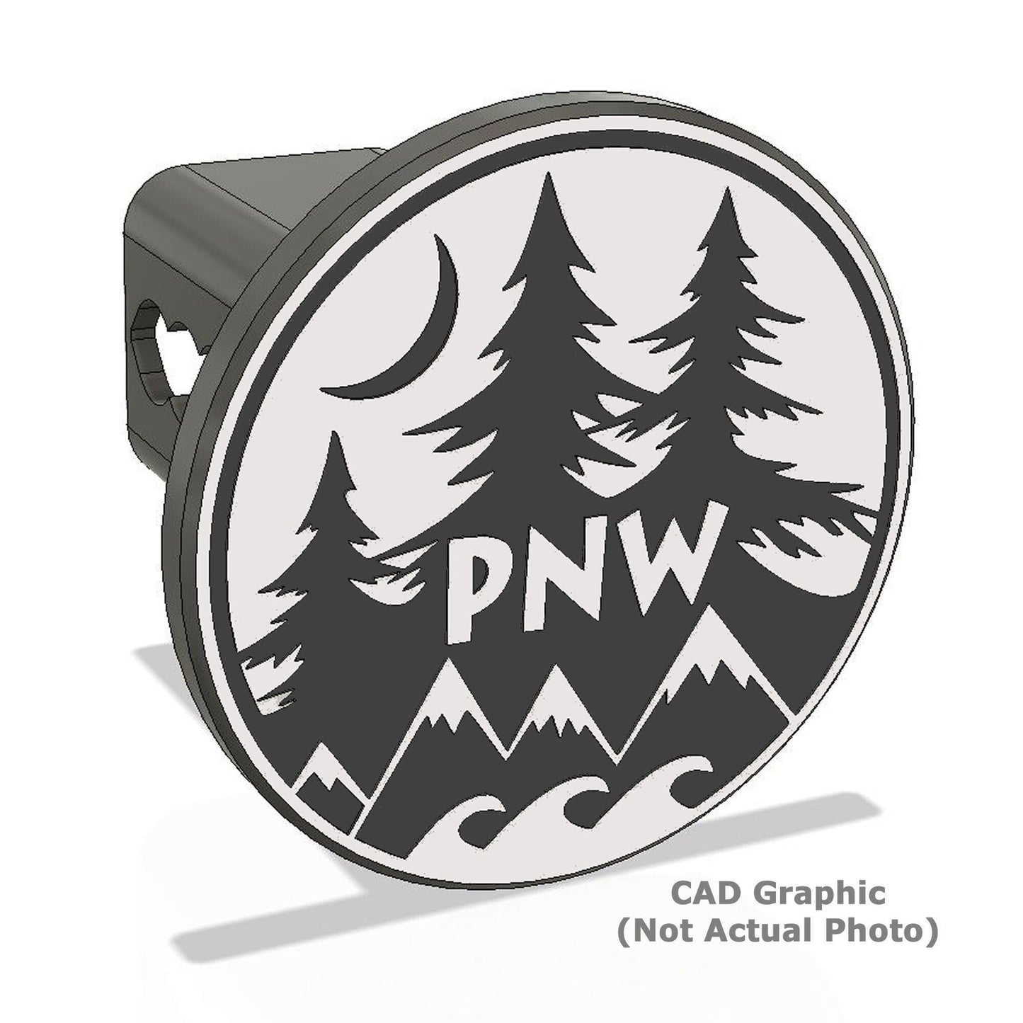 Pacific Northwest PNW Pride Trailer Hitch Cover