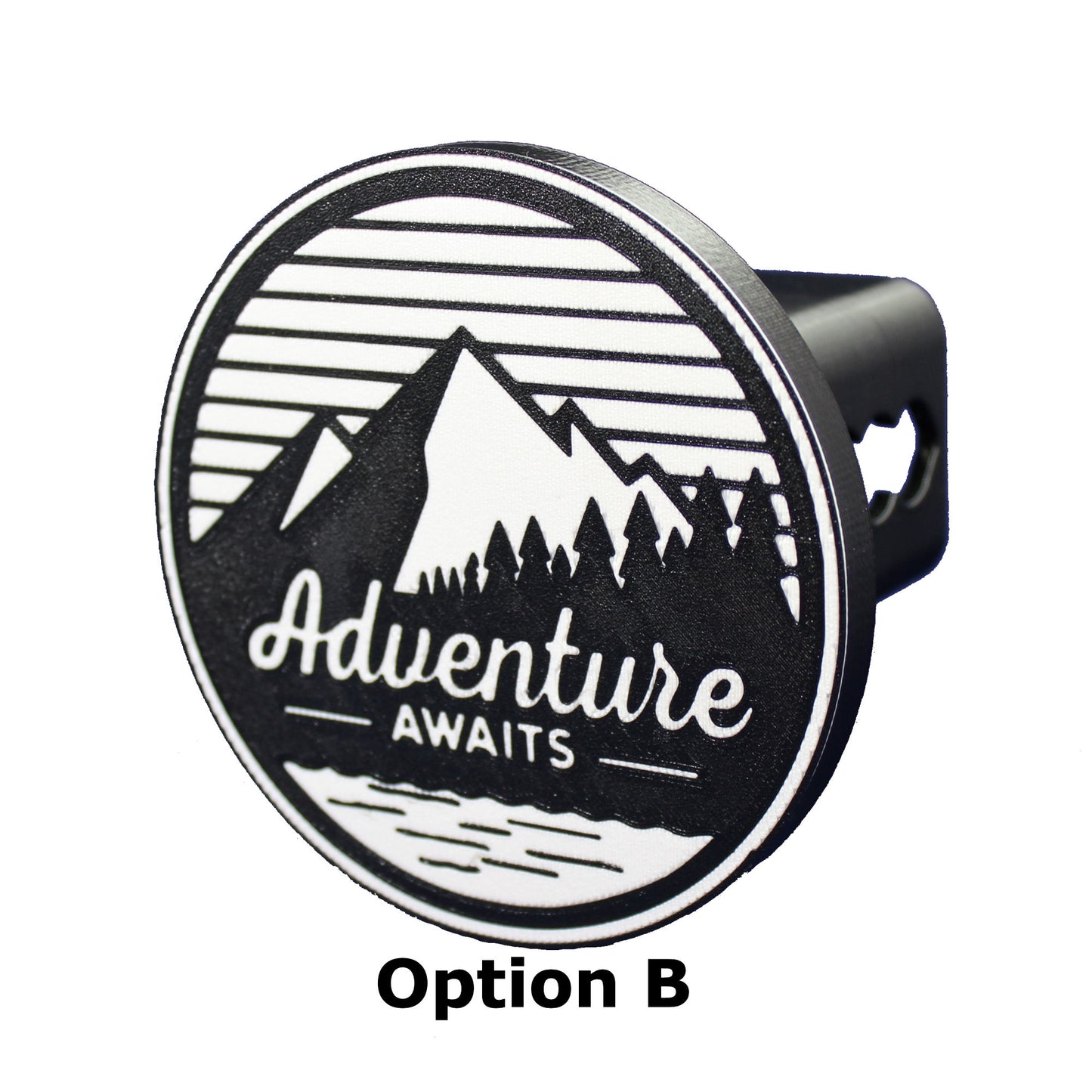 Adventure Awaits Trailer Hitch Cover