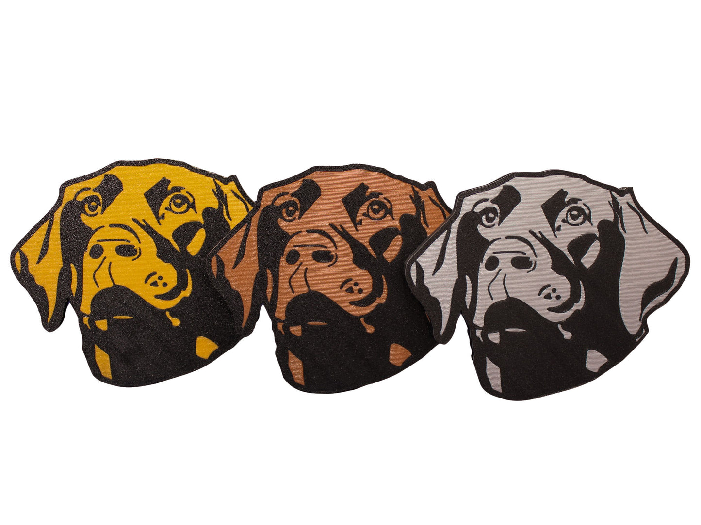 Labrador Trailer Hitch Cover | Black, Chocolate, Yellow Lab