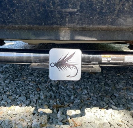 Fly Fishing Trailer Hitch Cover