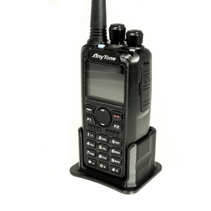 Desktop Stand for AnyTone D878UV, D868UV, BTECH DMR-6X2, Radioddity GD-AT10G Handheld Radio