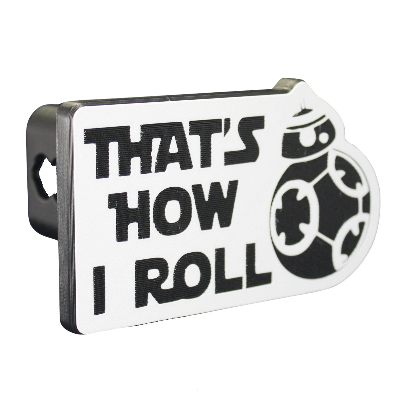 BB-8 Inspired Trailer Hitch Cover for Star Wars Fans