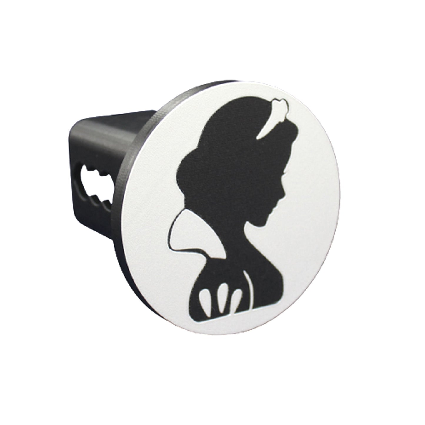 Snow White Inspired Trailer Hitch Cover