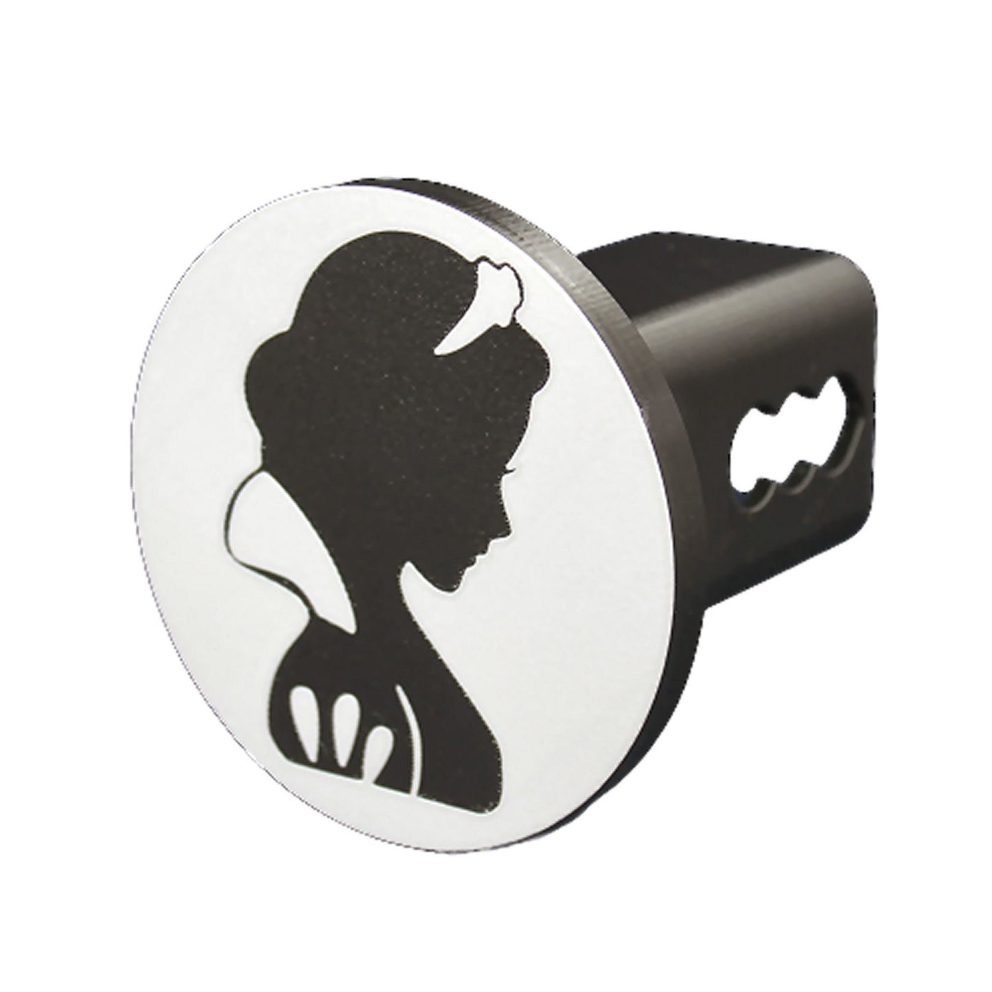 Snow White Inspired Trailer Hitch Cover