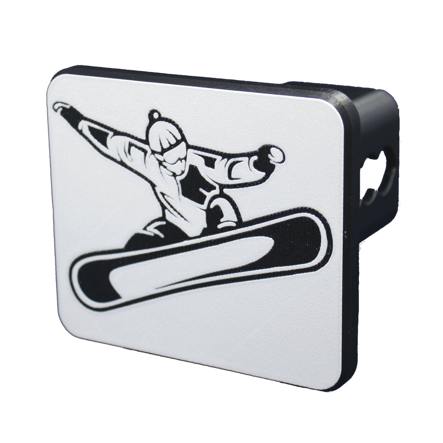 Snowboarder Trailer Hitch Cover