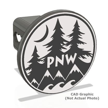 Pacific Northwest PNW Pride Trailer Hitch Cover