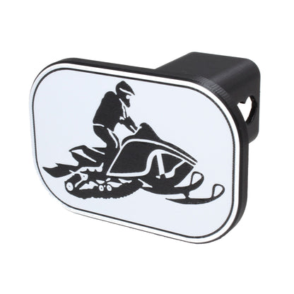 Snowmobile Trailer Hitch Cover