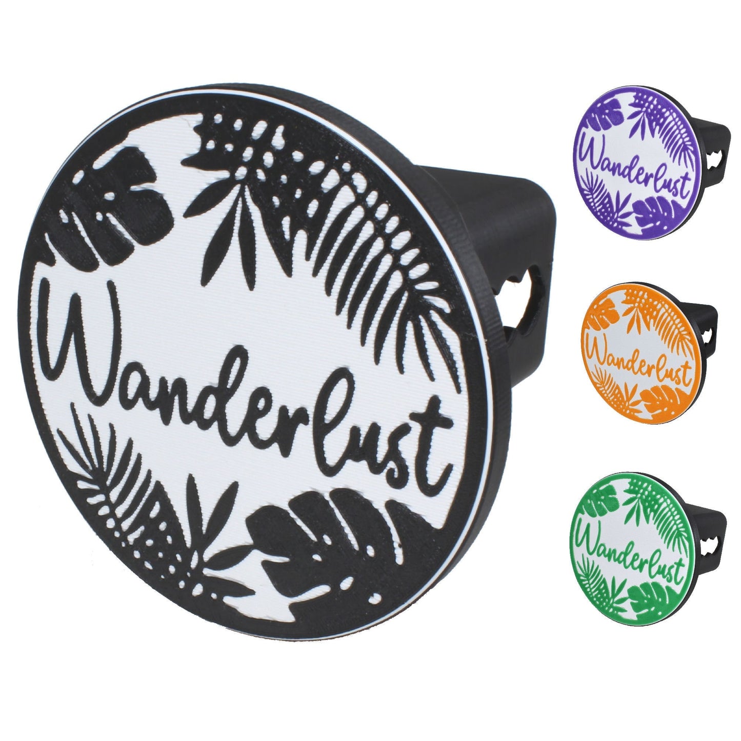 Wanderlust Trailer Hitch Cover