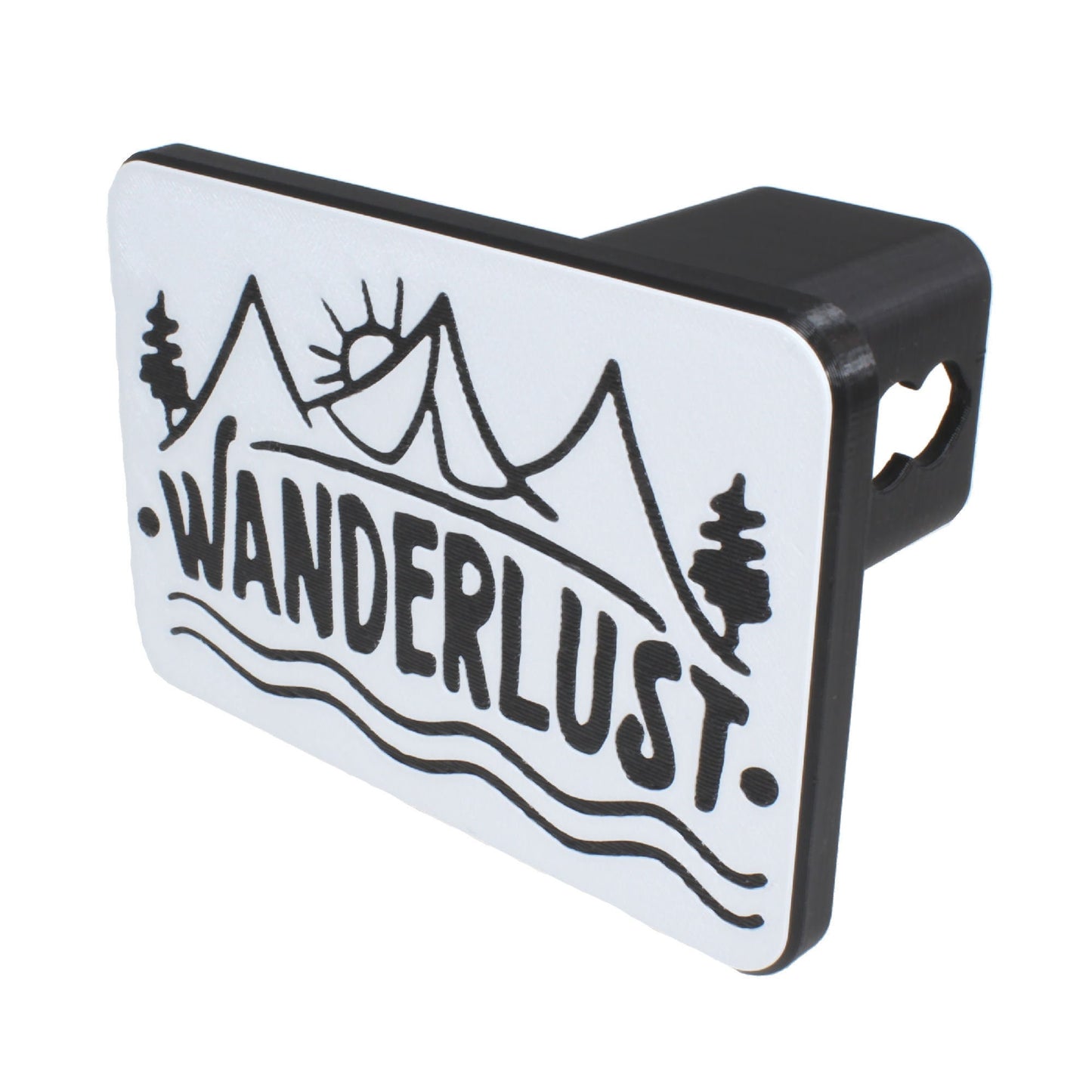 Wanderlust Adventure & Travel Trailer Hitch Cover